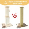 Agym Cat Scratching Post, 32 Inch Cat Scratching Post For