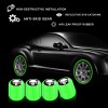 Tapones De Válvula Auto Moto Luminoso Cubre Llanta Neumático