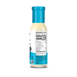 Chosen Foods Avocado Oil-Based Ranch Salad Dressing and Marinade, Keto Diet Friendly, Gluten & Dairy Free, Low-Carb Sauce (8 oz)