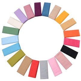 GERIINEER Winter Long Wool Soft Warm Tassel Scarves for Women Men Ladies 20 Solid color Scarfs Women Men Shawls and Wraps (Purple#1)