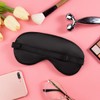 Audamp - Maschera per dormire, mascherina oscurante per gli occhi,