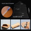 Eyeglasses Case Acrylic Template Set, Leather Acrylic Template Leather Craft