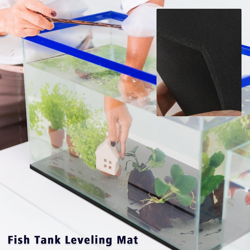 UNIFAMILY Aquarium Leveling Mat 24X48 in, Fish Tank Mat for