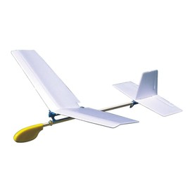 Studio Mid Skip and Play Hand Throwing Glider Square Wing Hand Toss Model Airplane Kit TA-04