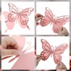 12 Pcs Large Butterfly Party Decoration Paper Butterfly Stickers in