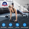 66FIT 0.56 Inch Rubber Top Thick Gym Mats For Home