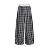 Aelfric Eden Plaid Baggy Sweatpants Women Double Waist Streetwear Y2K