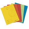 Herlitz 11076452 Einschlagmappe A4 recycling intensiv blau, Manilakarton, 320 g/qm