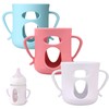 2 Pack Silicone Sleeves Compatible with Pigeon Bottles for 5.4oz,