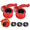 ZY-HUAN Mini Barbell Clips 1 inch I1 inch Barbell Clamps