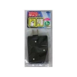 Ohm Denki HS-AS315/K-G Side Corner Tap, 3 Openings, Black