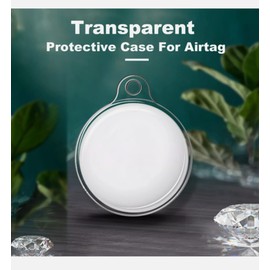 Clear Protective Keychain case for Apple Air Tag