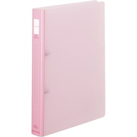 KOKUYO Pop Ring Binder, safety pink