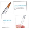 Baluue Nail Art Brush Transparent Gradient Handle Nail Painting Pen
