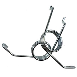 Generic 2pcs Rear Brake Caliper Springs 7H0615296 7H0615295A WHC01212N 2230121 7M0615295 Replaces Parking Brake Lever Return Spring Silver for VW Golf MK4 1998-2004