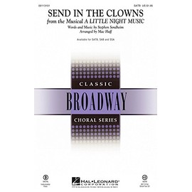 Hal Leonard Send in the Clowns (from A Little Night Music) SATB arranged by Mac Huff