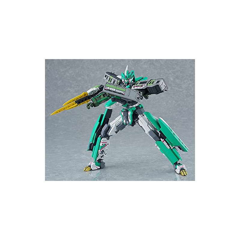 MODEROID Shinkansen Transforming Robot Shinkalion Z E5 Hayabusa & E5
