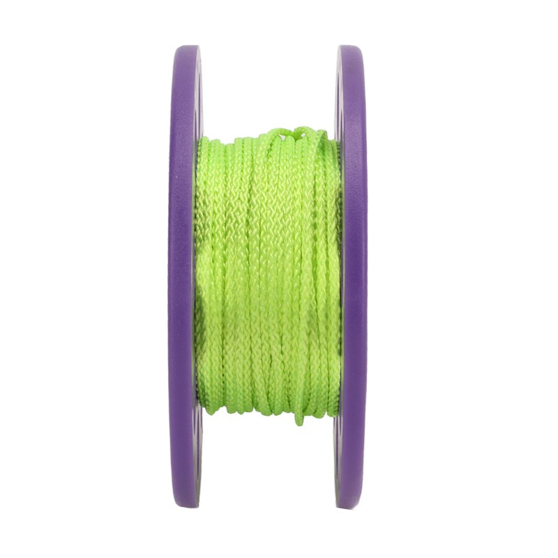 18M Diving Finger Reel Plastic Fluorescent Green Wire Scuba Dive