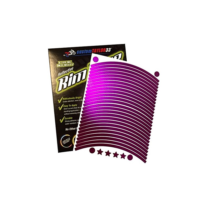 customTAYLOR33 New Special Edition Purple High Intensity Grade Reflective Copyrighted