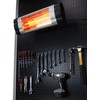 Performance Tool W5008 1500 Watt Infrared Heater, Adjustable, Water-Resistant To