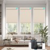 Changshade Smart Roller Shade with Remote Control Blackout Automatic Window