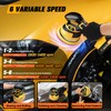 Niusken Cordless Car Buffer Polisher kit [2x 2000mAh 21V Batteries