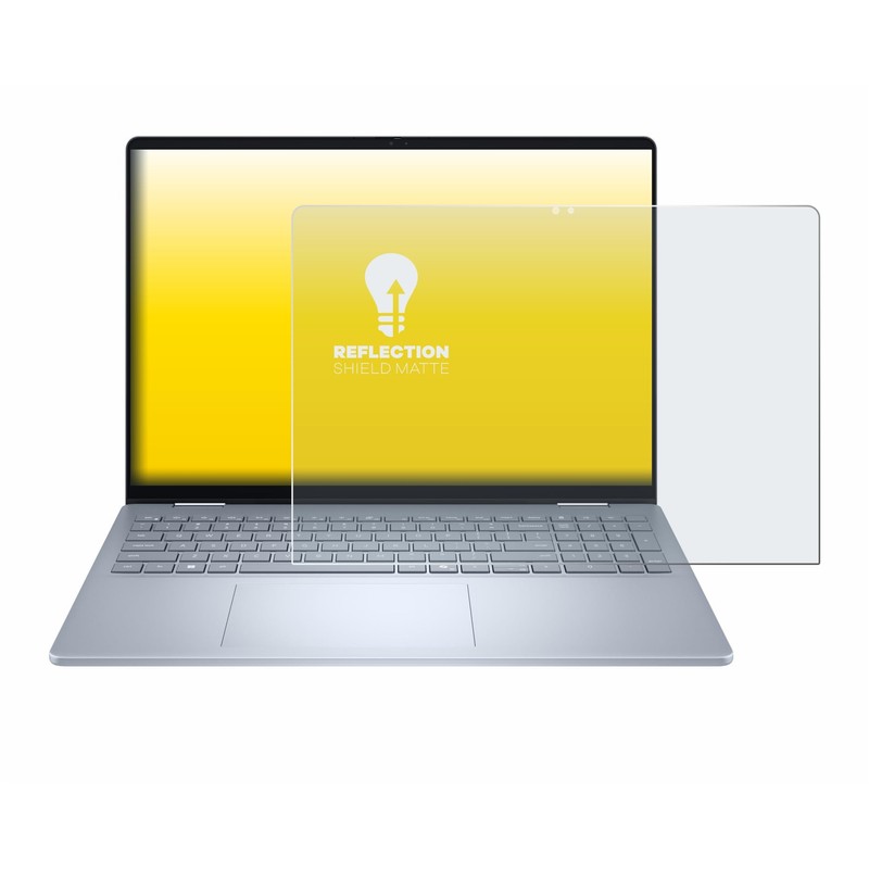 upscreen Entspiegelungs-Schutzfolie für Dell 16 Plus-2-in-1 DB06250 Displayschutz-Folie Matt [Anti-Reflex,