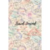 Travel Journal: 6" x 9", lined journal, travel notebook ,
