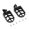CHANGCHENG Electric Dirt Bike Foot Pegs for Ebike STRIKE SHADOW-Black