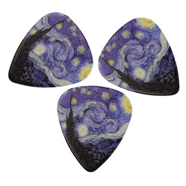 BIUDECO Guitar Picks Variety Pack 6pcs Thick and Comfortable for Electric and Acoustic Guitars