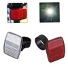 Bike Reflectors Bicycle Cycling Light Reflector Rear Front for Handlebar