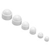 160Pcs Hex Nut Cover Bolt Screw Caps Assortment Kit M4