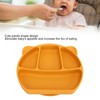 Silicone Suction Plate Safe Food Grade One Piece Cute Panda