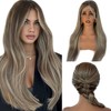 Valiilo 13x6 HD Lace Front Wig Human Hair Balayage Highlight