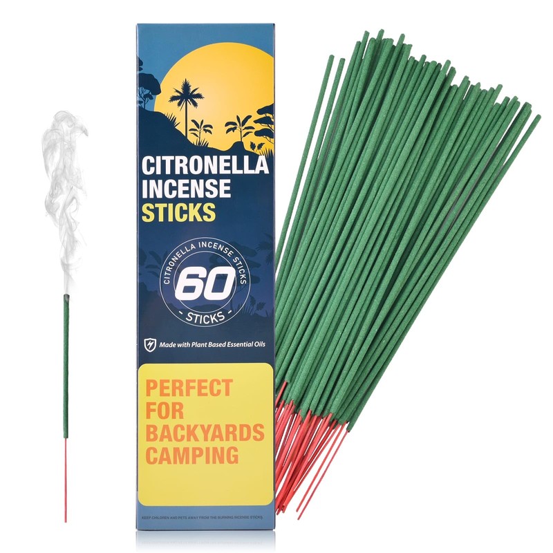 Citronella Incense Sticks 60 Pieces per Box - Citronella Incense