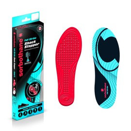 Sorbothane Full Strike Insoles, Lightweight, Shock Absorbing, and Flexible Insoles for Ideal Comfort and Performance, Suitable for All Sporting Footwear, Prevents Injuries, Knee Pain, and Shin Splints