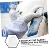 WOONEKY 1 Pair Pressure Protective Gloves Sandblasting Sleeves Sandblasting Arm