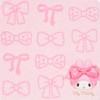 Sanrio 468398 Petite Towel (Princess Ribbon) My Melody