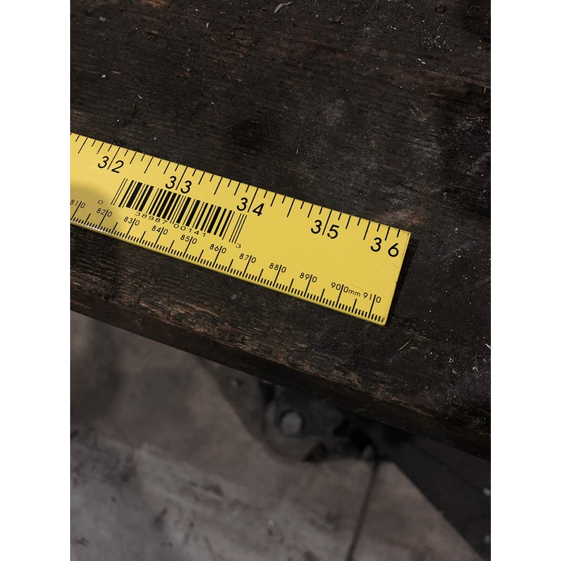 Swanson Tool AE141 36-Inch Yardstick, Yellow