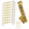 Bachelorette Party Sash 10 Team Bride Sashes with 1 Bride to Be Sash, Bride Bridesmaid Sash Bridal Shower Hen Party for Wedding, Hen Party and Bridal Shower Party Decorations Favor (1 tattoo sticker)