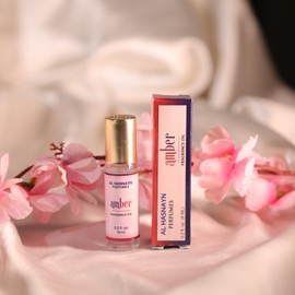 Amber Perfume Oil Roll-On - Alcohol Free Perfumes for Men and Women by AL HASNAYN 6ML 0.20fl oz