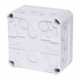 f-tronic FR Junction Box NFK11gr-K4, IP66, Grey, NEPTUN Compact (110 x 110 x 67 mm)