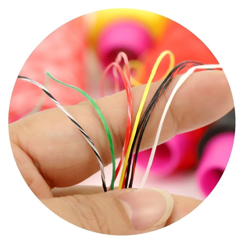 DONGKER Bowstring Making Thread,120m Impact Resistant Recurve Bowstring Material for