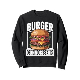 Burger Connoisseur Juicy Cheese Delight Sweatshirt