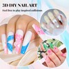 U-Shinein 3D Nail Sculpting Gel,Non Wipe Painting Nail Polish Gel