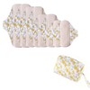 AIO Compresas menstruales de tela reutilizables y lavables, 8 compresas