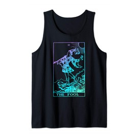 The Fool Tarot Card Rider Waite Witchy Tank Top