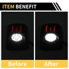 X AUTOHAUX 2 Pcs LED License Plate Light Tag Lamp