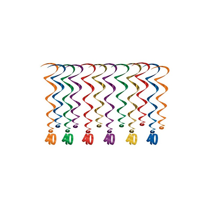 "40" Whirls Pack of 2