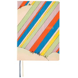 Hobonichi Techo 2025 HON [English/A5 Size/January Start/Planner] Unsodo: Bijutsukai (Rainbow)